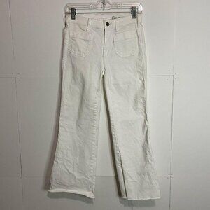 Gap Denim Sz 00 (27x25) White Denim Jeans